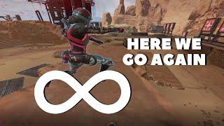 Figure 8 strafing in apex legends...