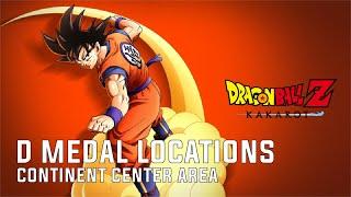 Continent Center Area | D Medal Locations | Dragon Ball Z Kakarot