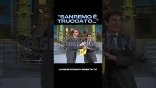 Il Festival di Sanremo è truccato! La rivelazione in diretta TV! #sanremo2023 #sanremofestival