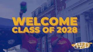 Washington and Lee Welcomes the Class of 2028