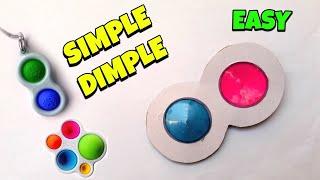 Homemade Simple Dimple with paper easy / Fidget toys