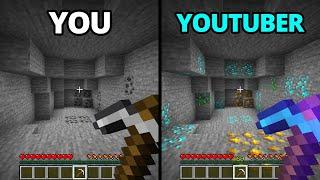 you vs youtuber