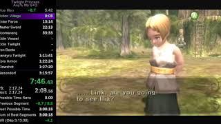 Legend of Zelda: Twilight Princess No Save & Quit Speedrun in 3:13:14 (Livestream)