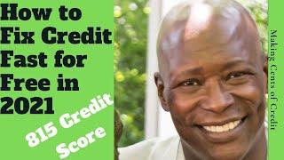 How to Fix Credit Fast for Free in 2021