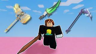 Winning with Every Forge Weapon (Roblox Bedwars)