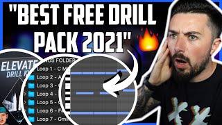 FREE DRILL SAMPLE PACK 2021 (MIDI FILES, MELODY LOOPS, STEMS & MORE)