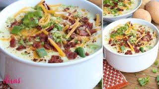 Loaded Potato Soup ((So Comforting & Delicious!))