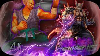 Tekken 5 Remastered Ps2 Widescreen Ultra Hard Heihachi Arcade Mode 4K 60 FPS