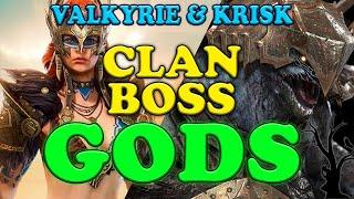Valkyrie and Krisk Clan Boss GODS! | Raid Shadow Legends