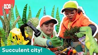 A city made from succulents?! | Gardening Australia Junior | ABC Kids