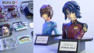 Athrun Zala Figure-rise Bust No. 002 Mobile Suit Gundam Seed portrait | ASMR Full Build Gunpla