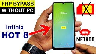 Infinix HOT 8 (X650C) FRP LOCK/GOOGLE ACCOUNT BYPASS (Without PC) New Method 