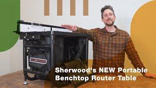 Patrick's First Look at Sherwood's NEW Portable Benchtop Router Table