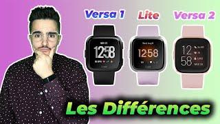 VERSA 2 VS VERSA LITE VS VERSA : Quelle montre connectée choisir ?⌚⌚ Quelles sont les différences ?