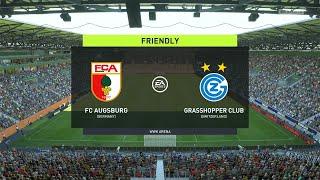  (dpip show exclusive gameplay) Augsburg   vs Grasshoppers FRIENDLIES MATCH (12/10/2022)  Fifa