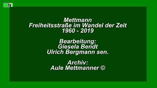 Mettmann Freiheitsstraße im Wandel der Zeit von 1960-2019