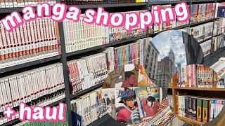 manga shopping with me in nyc [book off, kinokuniya, and more]