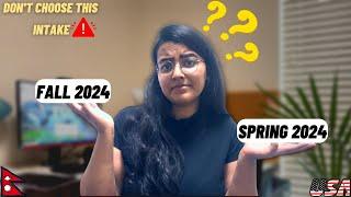 Which intake is best for you ? Plus-two students & Refused Students in Nepal | Spring & Fall intake