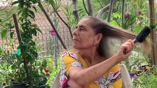 Shampoo hecho en casa, Que oscurece las canas y evita la caída del cabello