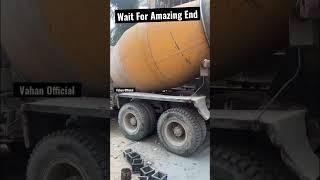 Cement Truck Amazing Short Video  Vahan Official