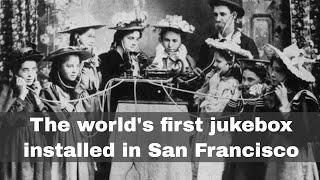 23rd November 1889: The world's first jukebox installed in a bar in San Francisco