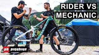 Pro Mechanic vs Pro Rider Bike Check: Jack Moir's Canyon Strive