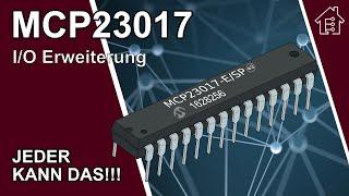 Zu wenig GPIO's für euer Projekt? Hir ist die Lösung, der MCP23017 | #EdisTechlab #mcp23017