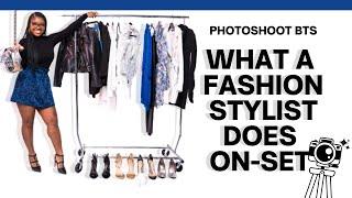 VLOG: A Day In The Life Of A Fashion Stylist | Behind The Scenes On Set At An Editorial Photoshoot