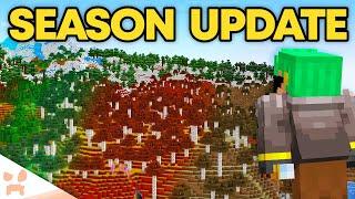 SEASONS Coming To Vanilla Minecraft?! (dungeons + other updates too)