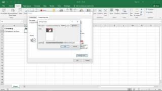 Embed PDF into an Excel Spreadsheet