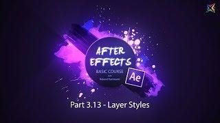 After Effects Basic Course - 3.13 Layer Styles