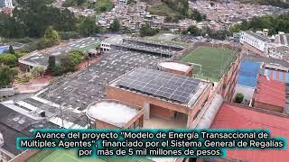 Avances y Beneficios del Proyecto  "Modelo de Energía Transaccional de Múltiples Agentes".