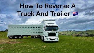 Truck Driving POV: How To Reverse A Truck And Trailer