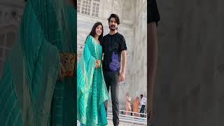 Gulzar Channiwala Visit Taj Mahal ️️‍: Mahi Gaur #shorts #djwb #gulzarchanniwala #newsong