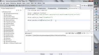 Selenium Python Tutorial - javascriptExecutor