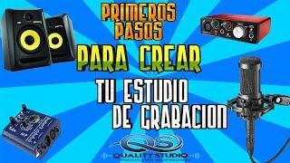 QUE NECESITO PARA ARMAR HOME ESTUDIO *ESTUDIO DE GRABACIÓN CASERO* QUE IMPACTE