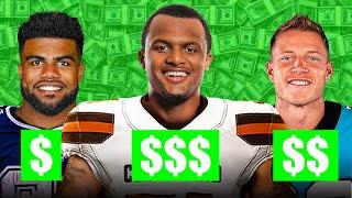 Worst Contracts in NFL RIGHT NOW!