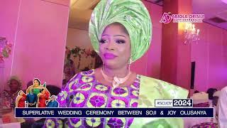 Top Gold fashionable gang storm the one in town wedding Ceremony of Lagos Celeb Babe, JOY.
