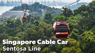 Singapore Cable Car Sentosa Line (Merlion to Siloso Point Station)