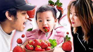 Baby Lakeisha's Strawberry Mukbang 