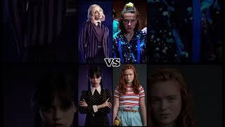 Enid VS Eleven VS Wednesday VS Max #shorts