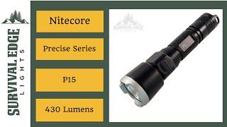 Nitecore P15 Review - 430 Lumens Max Output, Patented Features