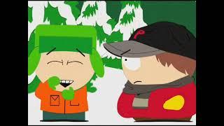 Kyle can't stop laughing at cartman