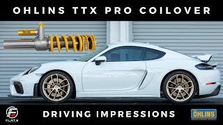 Ohlins TTX Pro Coilovers for 718 GT4