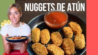 Nuggets de atún con Ketchup saludable, te va a encantar esta receta que es  para toda la familia.