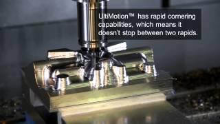 See how UltiMotion,  Hurco's Patented Motion Control Technology Reduces Cycle Time