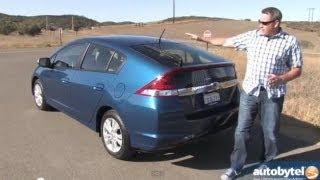 Cheapest Hybrid on the Market - 2013 Honda Insight EX Test Drive & Hybrid Car Video Review