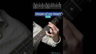 Shape Of My Heart - Sting  | TABS Tutorial - Dr. Guitar