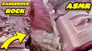 ️Super Satisfying Stone Crushing Process Massive Jaw Breaker Exclusive Crushing #asmrsounds
