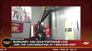 LIVE: Burgundy and Gold Post Game with Rick "Doc" Walker